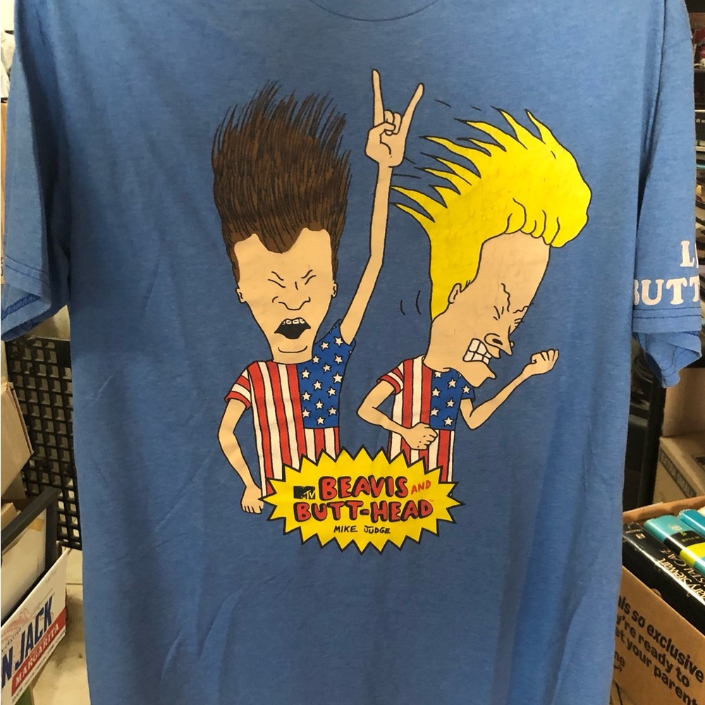 Beavis and Butt-Head Graphic Tee - Blue